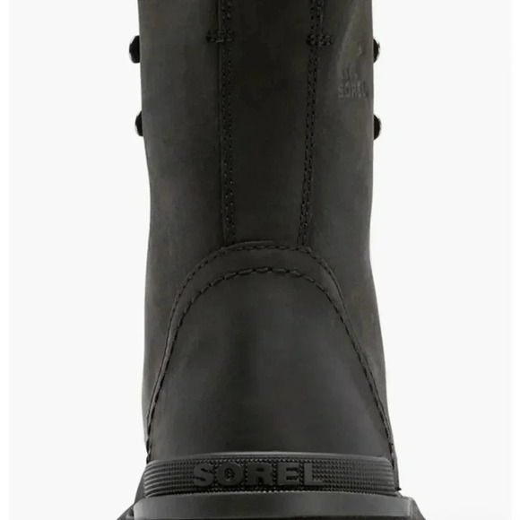 Sorel womens Hi-Line Platform Combat Boot Sz 6 - Picture 4 of 5
